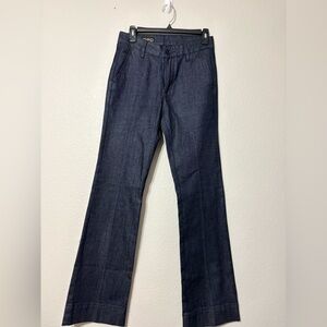 OTD On This Day by John Varvatos Dark Blue Denim Flare Jeans NWOT 24